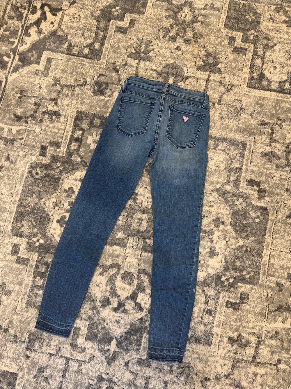 Women's Blue Guess Skinny Jeans